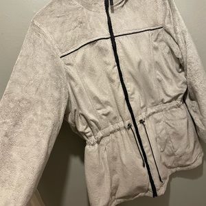 *REVERSIBLE* fleece jacket